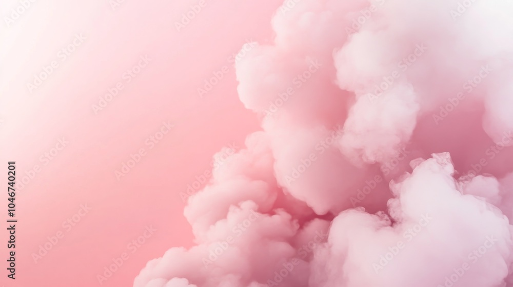 Photo of, Pink background with soft gradients and minimalist seashell illustrations for design, banner template Photo of, Pink background with soft gradients and minimalist seashell illustrations for design, banner template