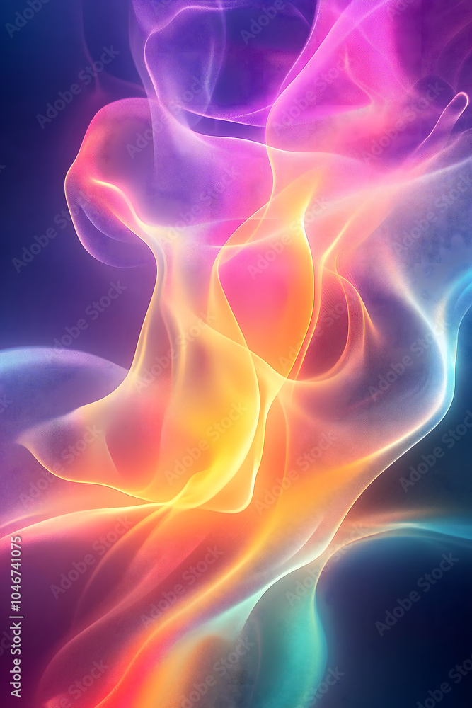 abstract background with glowing lines abstract background with glowing lines