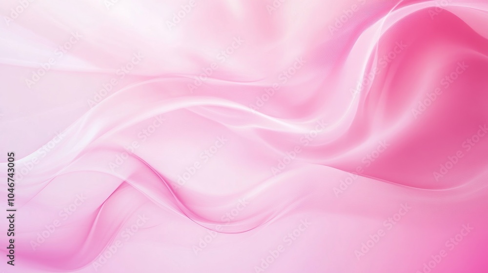 Obraz premium Photo of, Pink background with soft gradients for design, banner template
