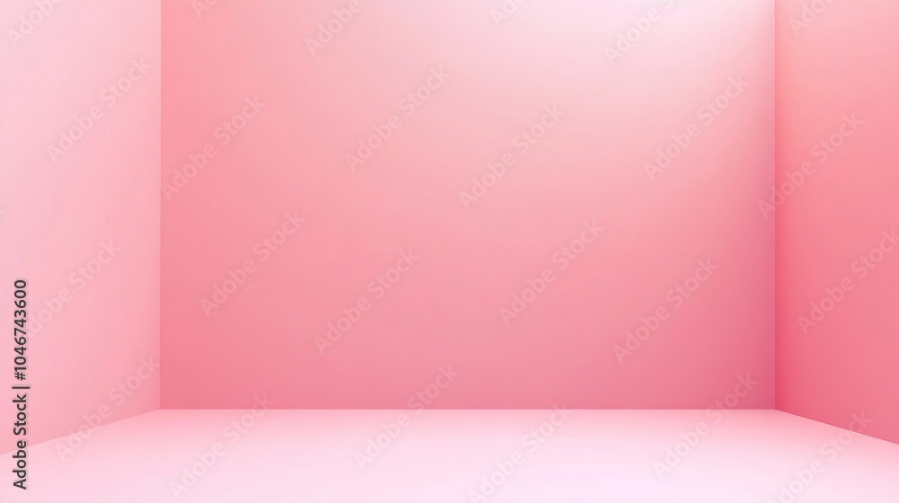 Photo of, Pink background with soft lighting for design, banner template Photo of, Pink background with soft lighting for design, banner template