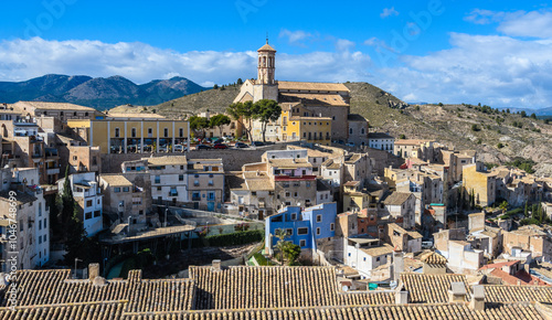 View of Cehegín, Murcia, Spain