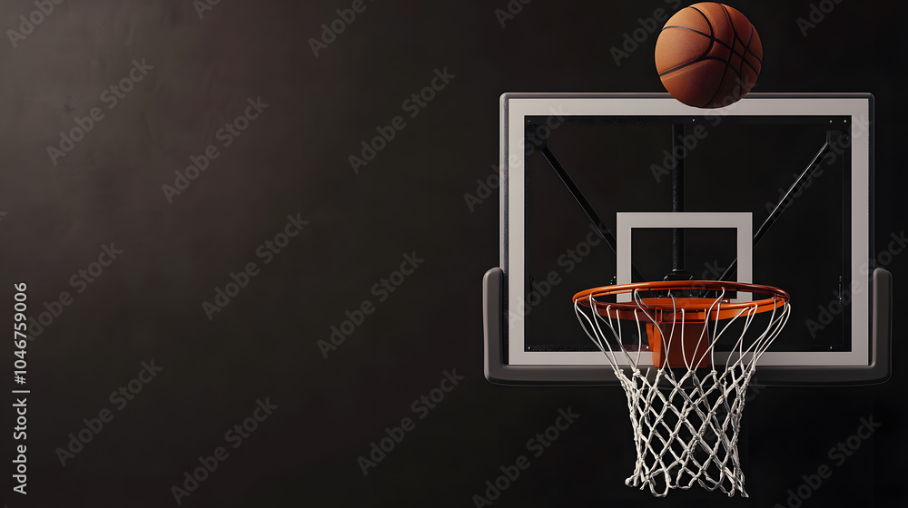 Swish! Basketball's perfect arc. Swish! Basketball's perfect arc.