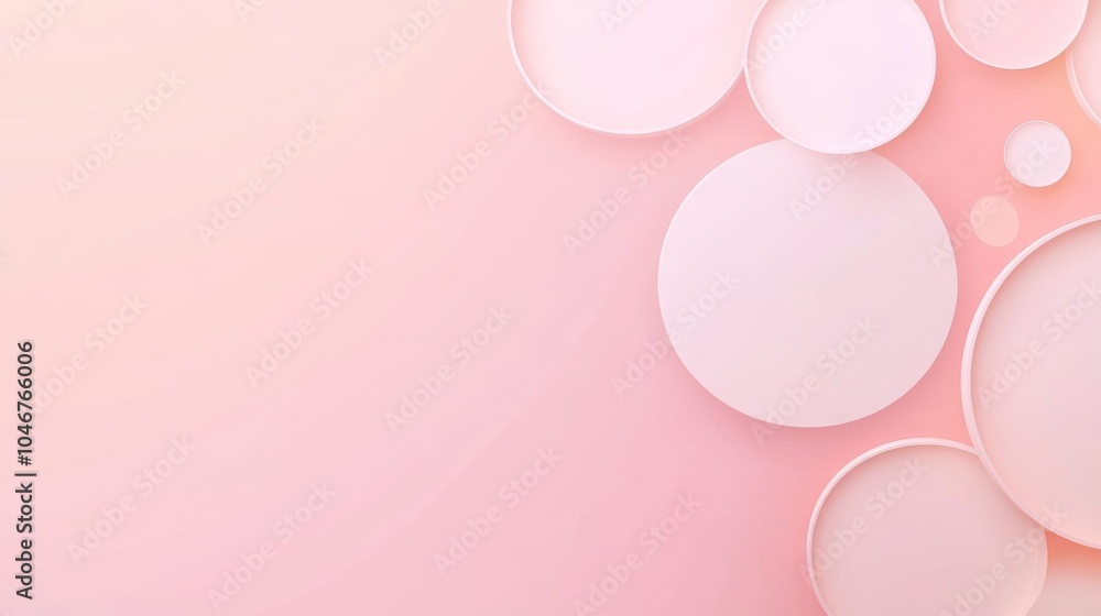 Photo of, Pink background with subtle gradients and minimalist abstract lines for design, banner template Photo of, Pink background with subtle gradients and minimalist abstract lines for design, banner template