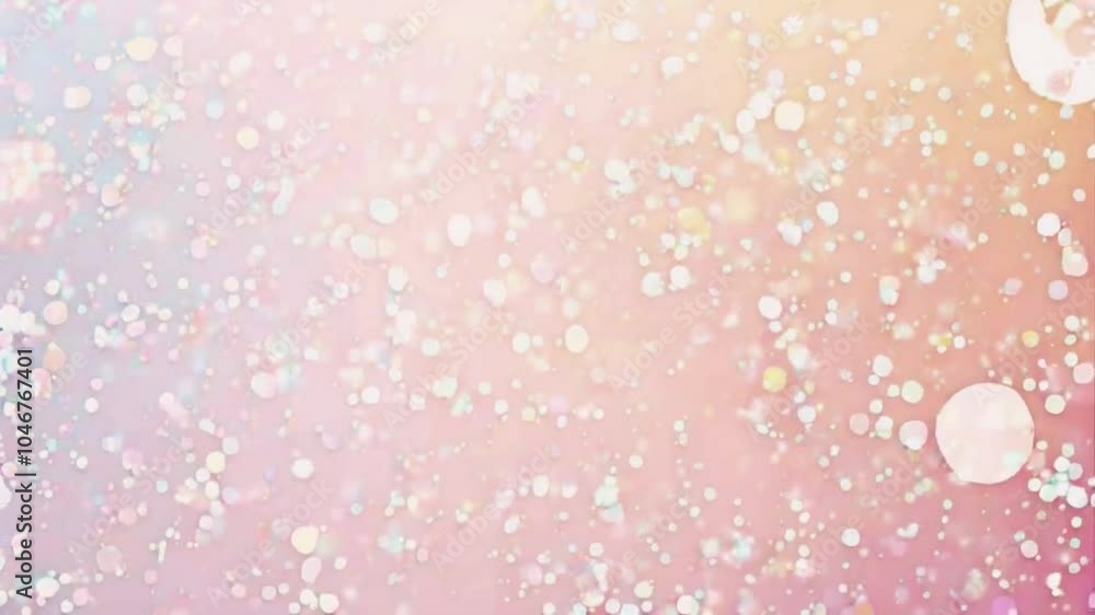 A soft, dreamy background filled with pastel-colored bokeh lights. A soft, dreamy background filled with pastel-colored bokeh lights.