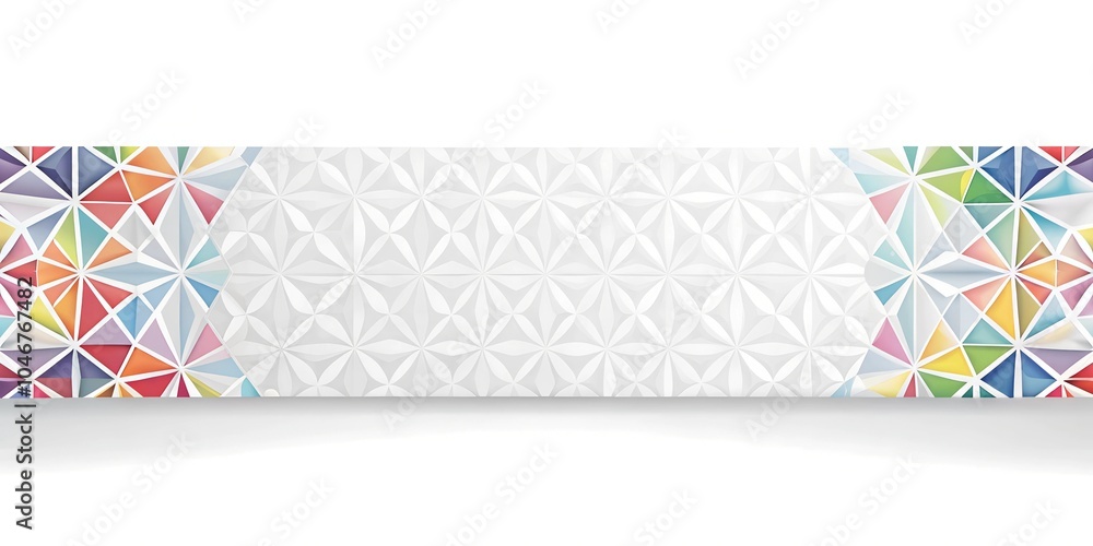 Minimalist White Vector Banner Background for Graphic Design Minimalist White Vector Banner Background for Graphic Design