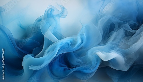 Explore the Smoky Pastel Blue Abstract Background, blending unique hues and smoky textures for a captivating visual. 