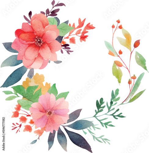 background with flowers