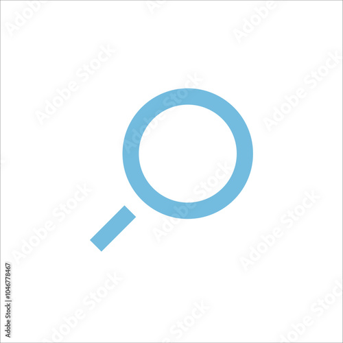 Search button icon vector logo art illustration.eps