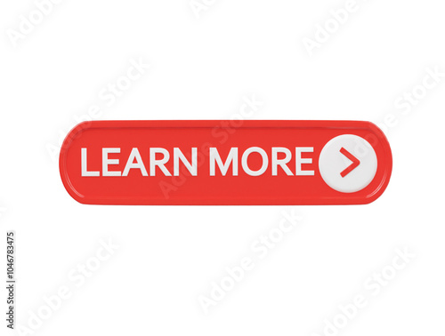 Learn more icon 3d render illustration
