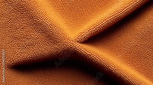 Tessuto di velluto, alcantara texture arancione.