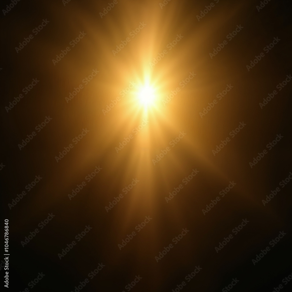 Obraz premium Golden Flare Png Image