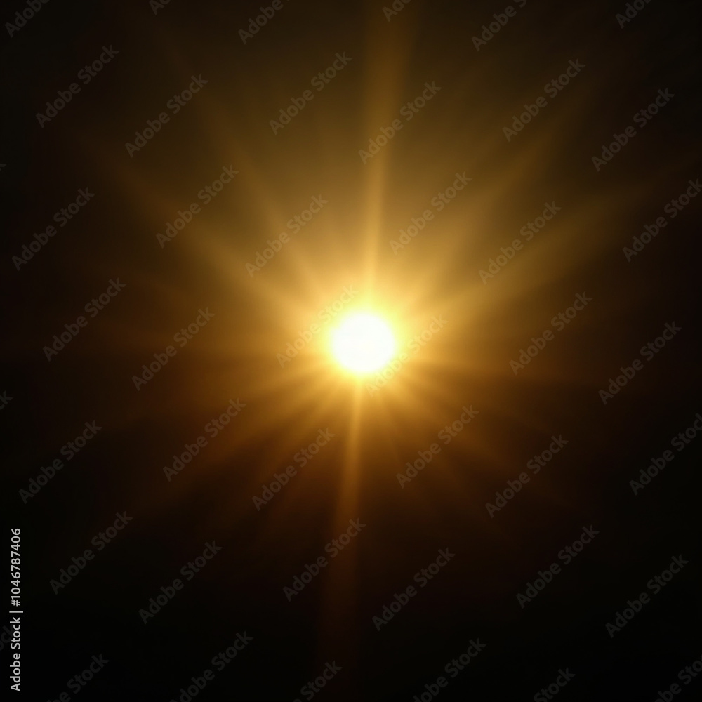 Obraz premium Golden Flare Png Image