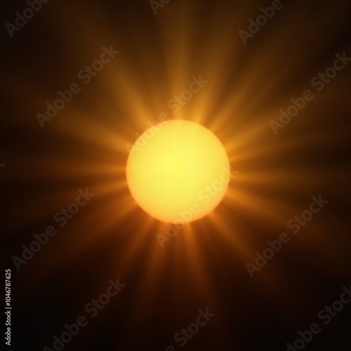 Golden Flare Png Image