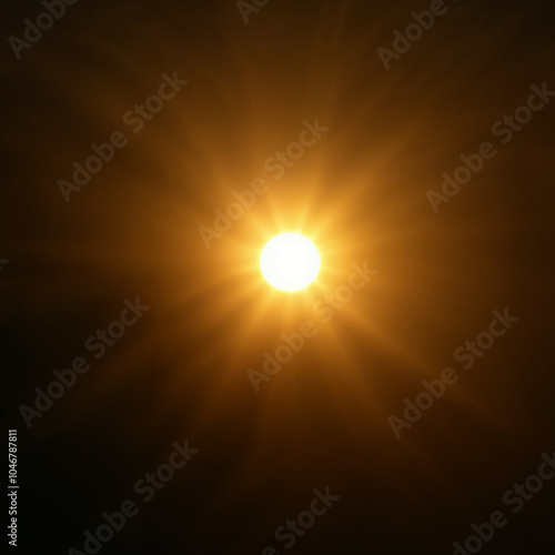Golden Flare Png Image