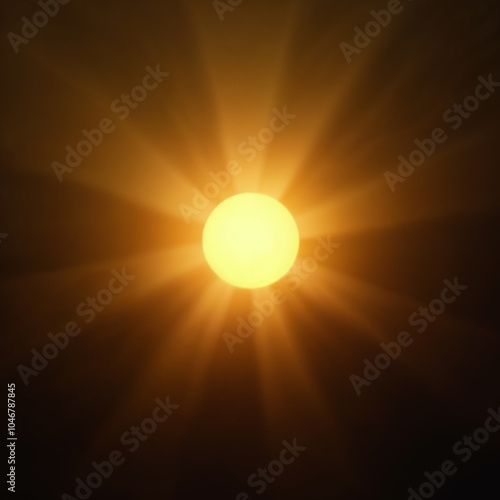 Golden Flare Png Image