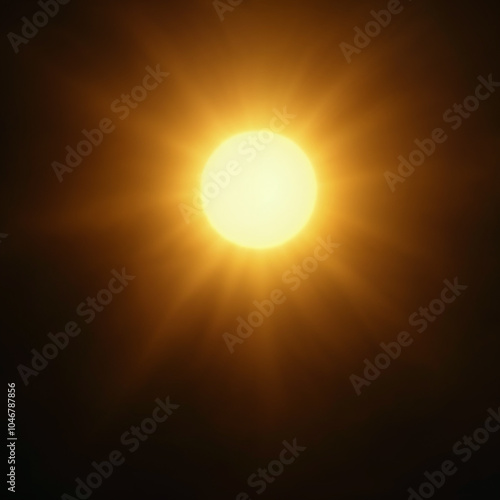 Golden Flare Png Image
