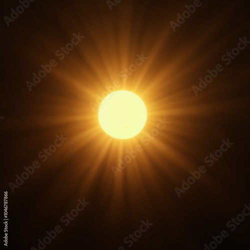 Golden Flare Png Image