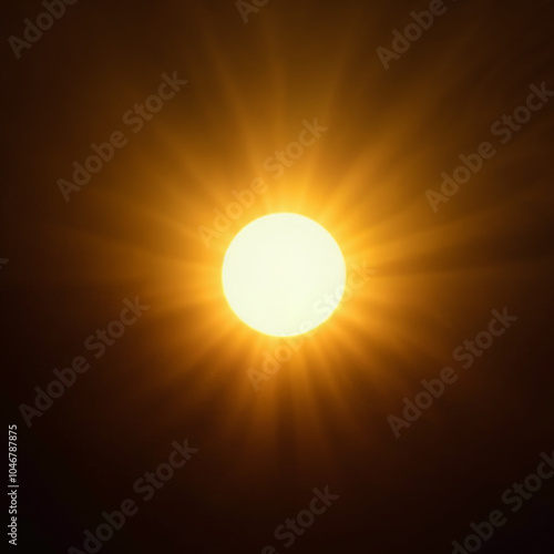 Golden Flare Png Image