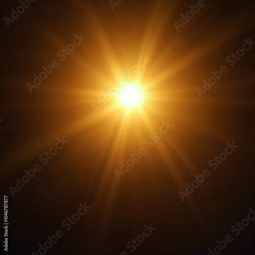 Golden Flare Png Image