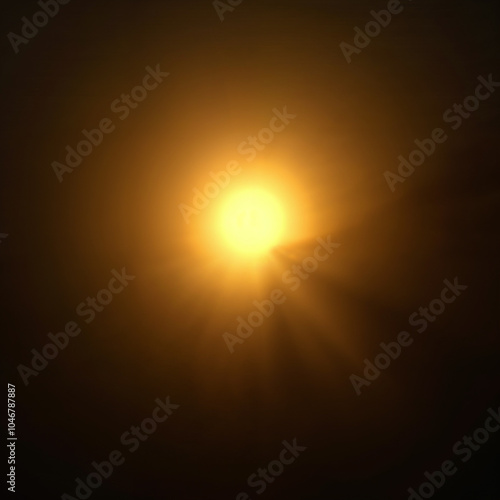 Golden Flare Png Image