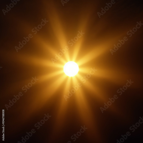 Golden Flare Png Image