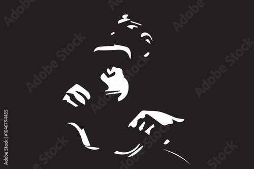 monkey-on-bike-chimp-black-gorilla-white-chimpanzee-animal-monkey-portrait-face-