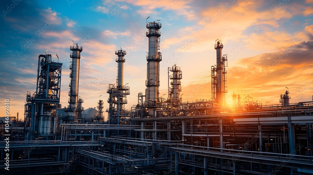 custom made wallpaper toronto digital
Chemical plant refinery industrial equipment background. Business Finance and Industry, realistic photo, cinematic