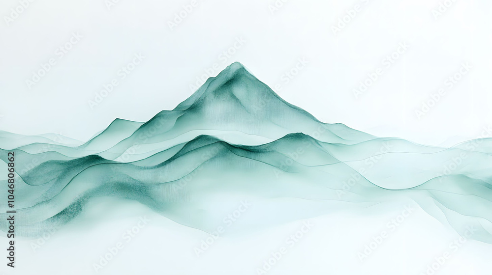 Obraz premium Mountain serenity