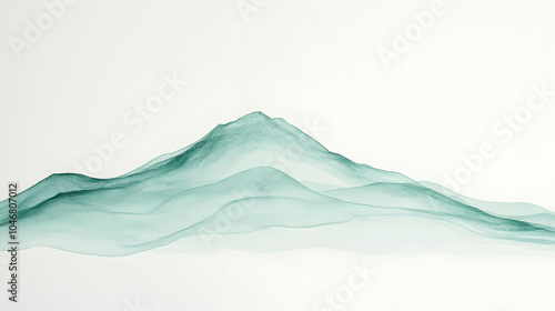 Wallpaper Mural Gentle mountain flow Torontodigital.ca