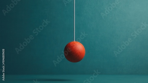 Newton's Laws of Motion Illustrated with a Balance Sphere