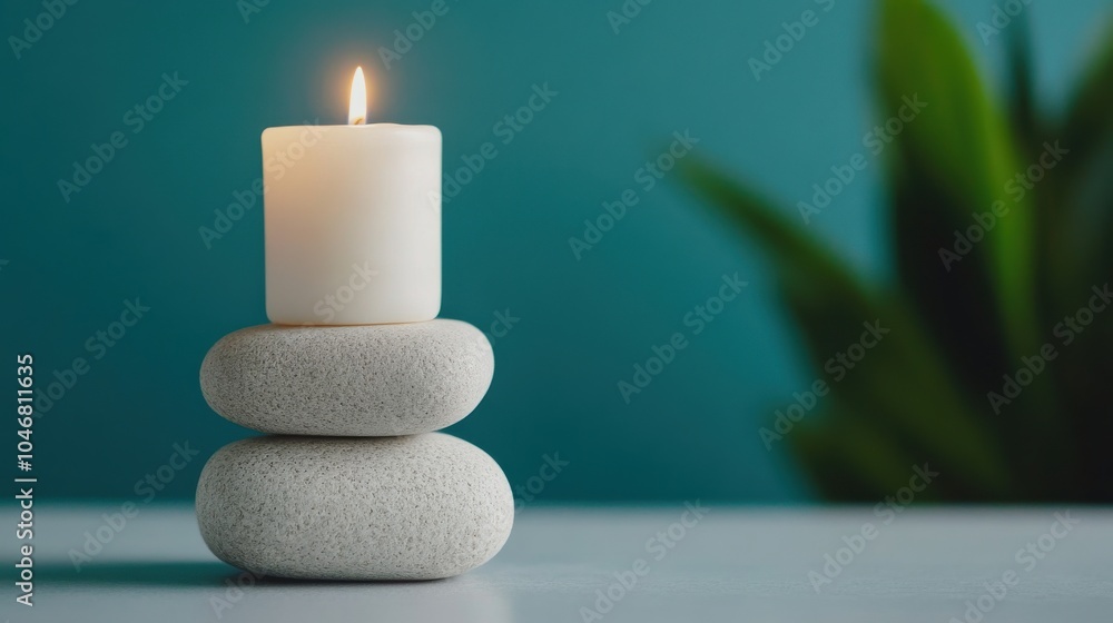 Peaceful Candlelit Massage Atmosphere Peaceful Candlelit Massage Atmosphere