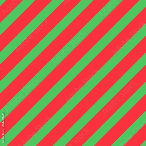 Simple Christmas seamless pattern. Vector red and green striped diagonal background. Geometric festive holiday texture for decor, fabric, design, New Year wrapping paper. Free Download Simple Christmas seamless pattern. Vector red and green striped diagonal background. Geometric festive holiday texture for decor, fabric, design, New Year wrapping paper. - GFXLoad