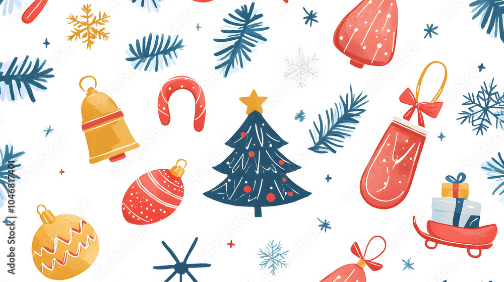 Festive holiday patterns Festive holiday patterns
