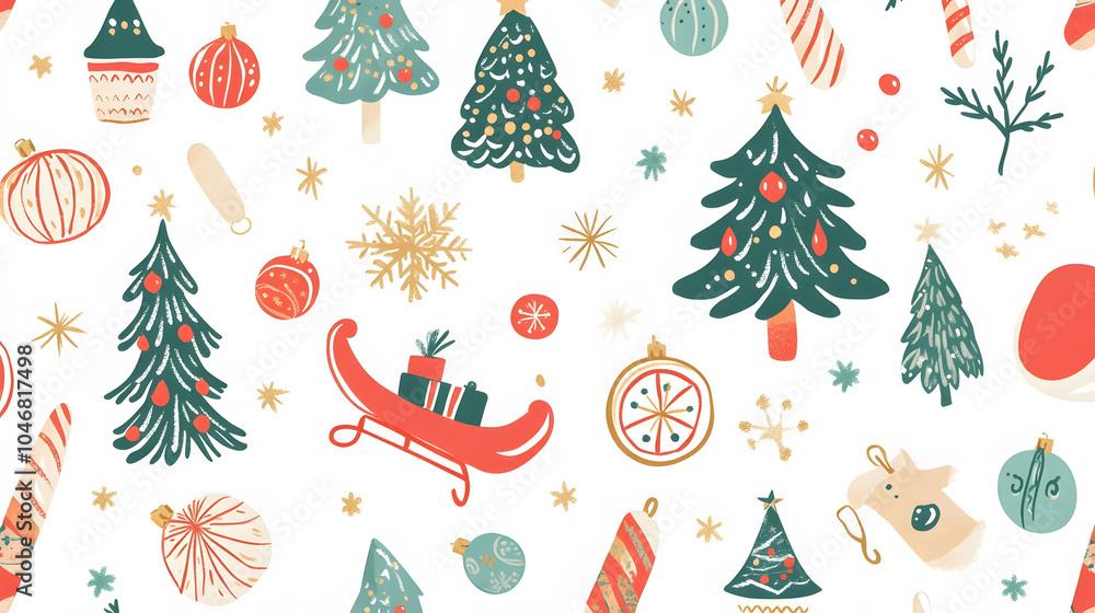 Festive winter patterns Festive winter patterns