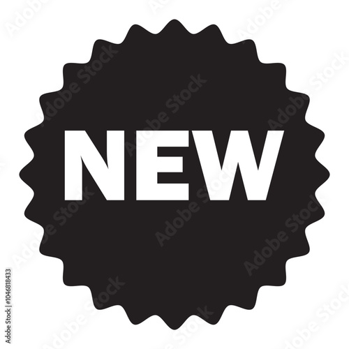 New label, price, striker and stamp icon. New Product Label icon. vector illustration.