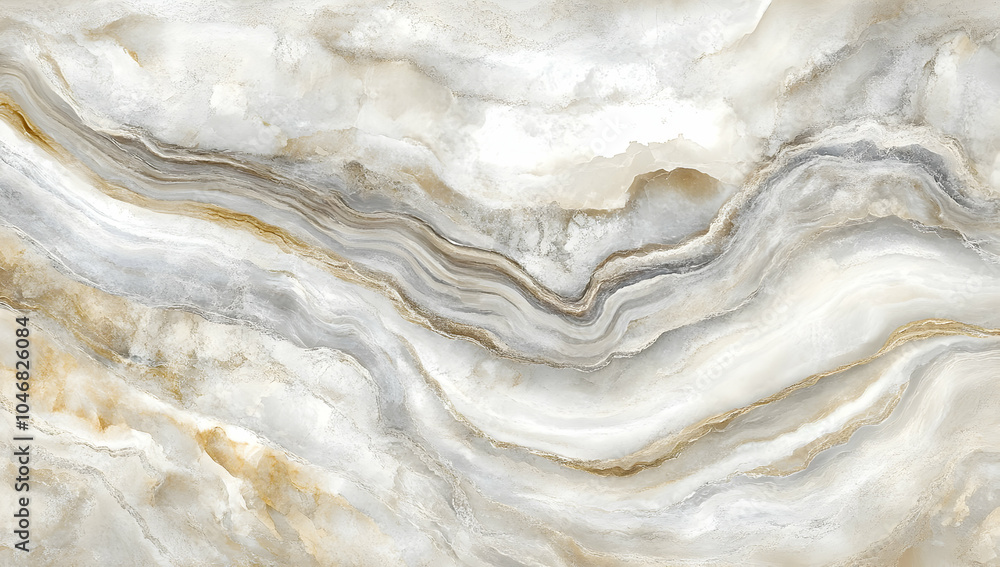 Abstract marble texture with swirling patterns in white, gray, and gold tones. Black and white background images - Abstract marble texture with swirling patterns in white, gray, and gold tones. Black and white background images -