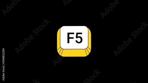 F5 Key pressing Animation photo