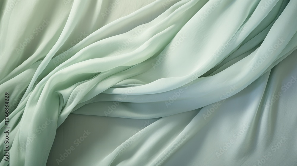 Obraz premium Artistic depiction of a blue cotton texture, featuring an abstract view of the fabric's surface.