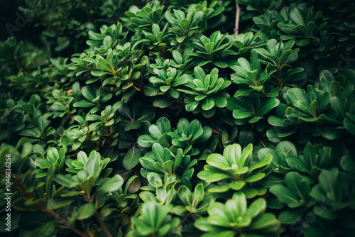 Wallpaper Mural Planta con hojas color verde Torontodigital.ca