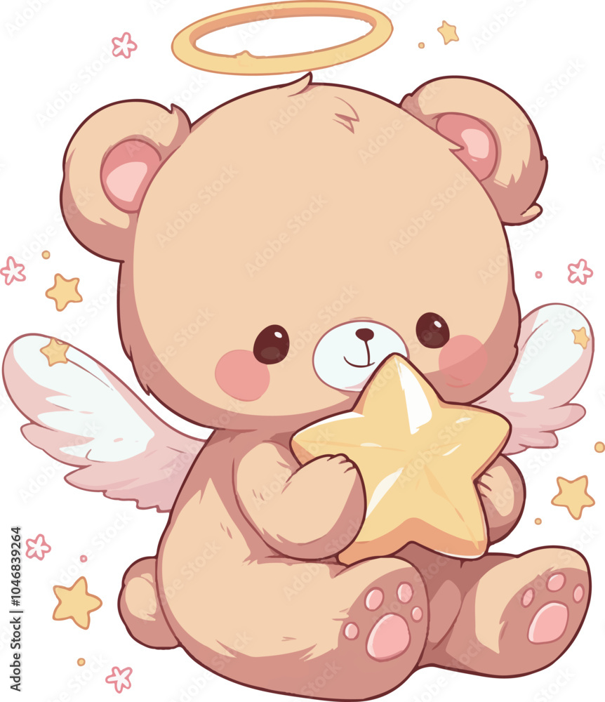 Fototapeta premium girl with teddy bear