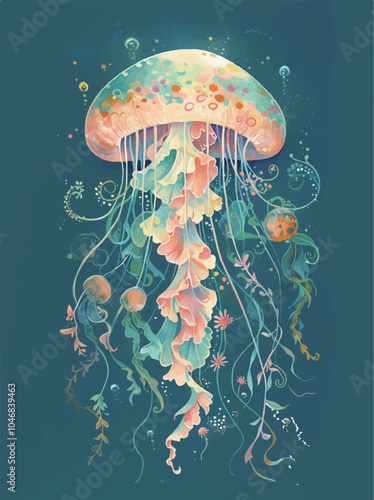 jellyfish in aquarium