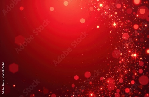 red bokeh abstract background defocused lights