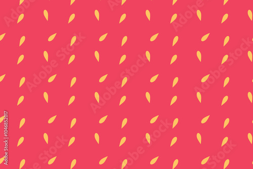 Seamless strawberry pattern . Strawberry wallpaper . Strawberry background . Vector illustration