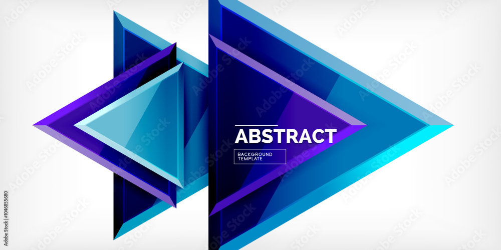 Triangle glass shapes geometric abstract background. Vector Illustration For Wallpaper, Banner, Background, Card, Book Illustration, landing page Triangle glass shapes geometric abstract background. Vector Illustration For Wallpaper, Banner, Background, Card, Book Illustration, landing page