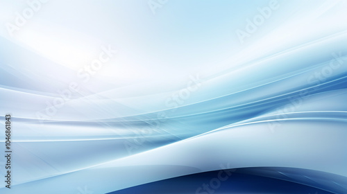 Abstract soft blue wave background. 3d blue background with blue lines curved wavy sparkl, abstract background consisting of triangle and geometric square shape and light blue seamless