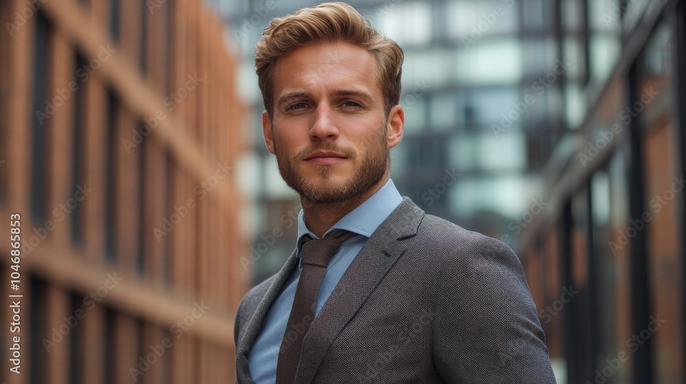 © Alexey - British man in a business suit, looking professional © Alexey - British man in a business suit, looking professional