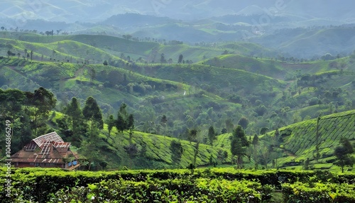 Rolling Tea Gardens of Srimangal photo