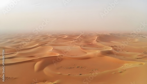 Expansive Empty Quarter Rub' al Khali Sand Dunes photo