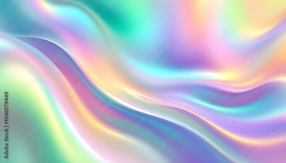 Abstract background featuring a holographic blur with a color gradient. grain noise texture, and watercolor blend. Holographic abstract pastel colors backdrop. Hologram gradient neon color. Abstract background featuring a holographic blur with a color gradient. grain noise texture, and watercolor blend. Holographic abstract pastel colors backdrop. Hologram gradient neon color.