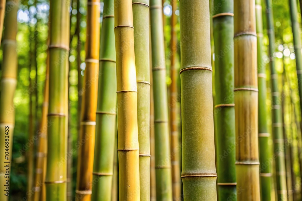 Tall slender bamboo stem with distinct nodes Tall slender bamboo stem with distinct nodes